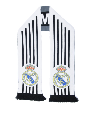 Bufanda doble cara bicolor Real Madrid
