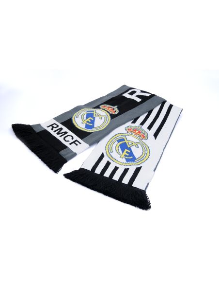 Bufanda doble cara bicolor Real Madrid