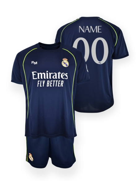 Personaliza tu Conjunto Camiseta y Pantalón Real Madrid 2ª equipación 25/26 - Réplica Oficial