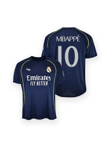 Camiseta Mbappé Real Madrid 25/26 2a equipación - Réplica Oficial