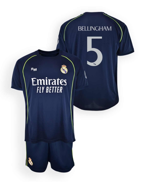Conjunto Bellingham 2a equipación Real Madrid 2025-26 - Réplica Oficial