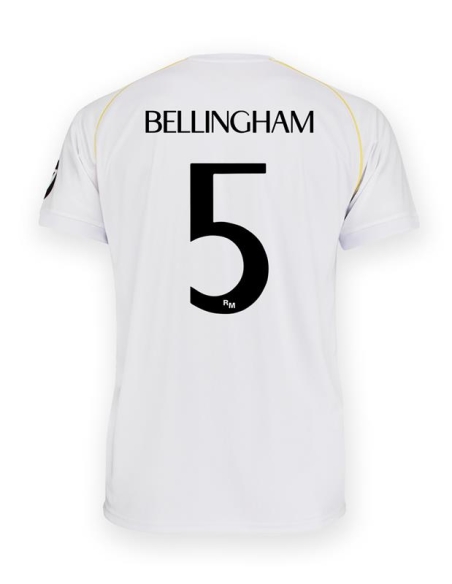 Camiseta infantil Bellingham Real Madrid 2025-26 - Réplica Oficial
