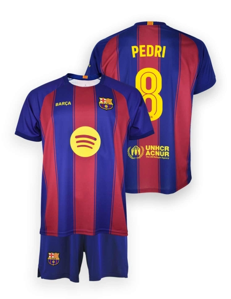 Conjunto Pedri FC Barcelona 2025-26 - Réplica Oficial