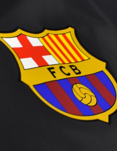 Chaqueta Windrunner Barça Black