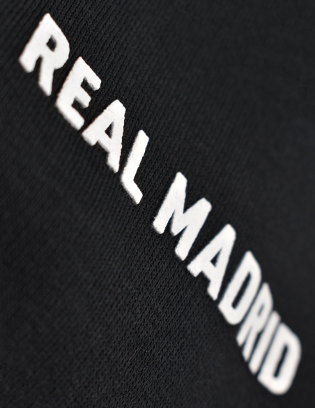 Sudadera Hoodie Gris Real Madrid - Júnior