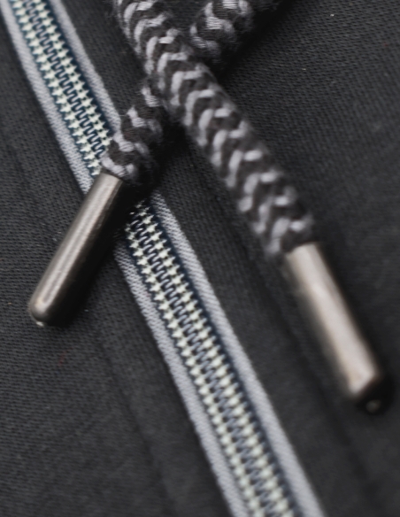 Sudadera Hoodie Gris Real Madrid - Júnior