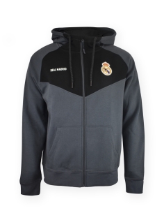 Sudadera Hoodie Gris Real...