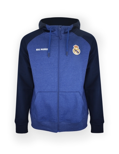 Sudadera Hoodie Azul Real Madrid -...