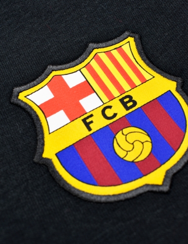 Sudadera Barça black para mujer