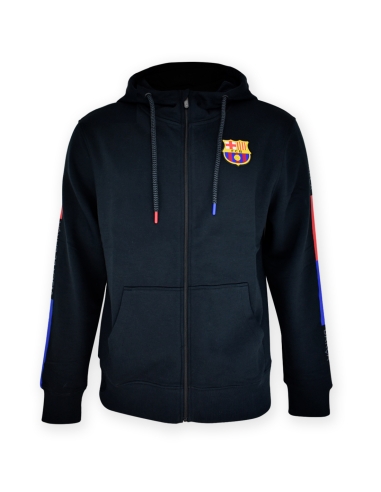 Sudadera Barça black - Júnior