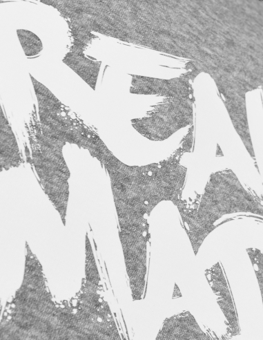 Sudadera Capucha Hoodie Real Madrid Gris