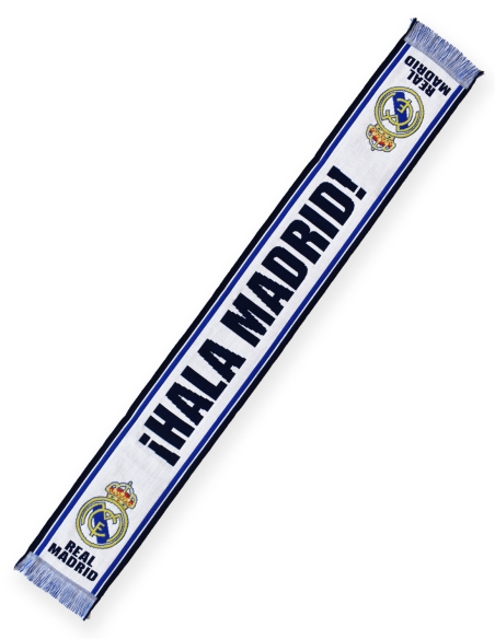 Bufanda Real Madrid Blanca Hala Madrid