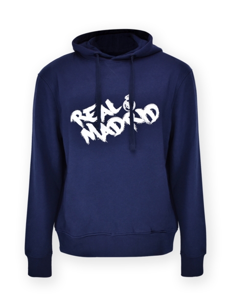 Sudadera Capucha Hoodie Real Madrid Navy