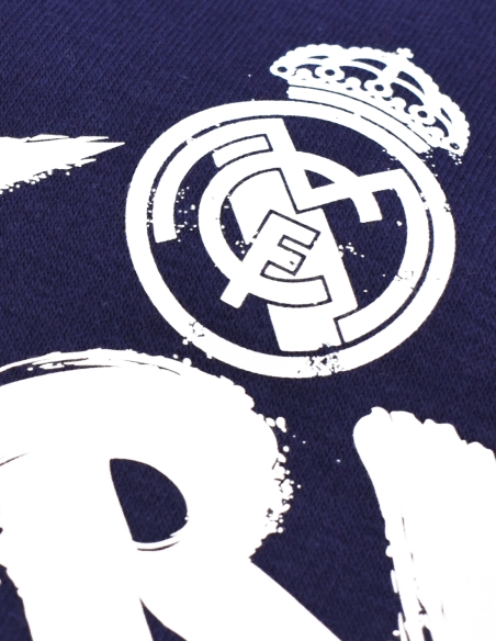 Sudadera Capucha Hoodie Real Madrid Navy
