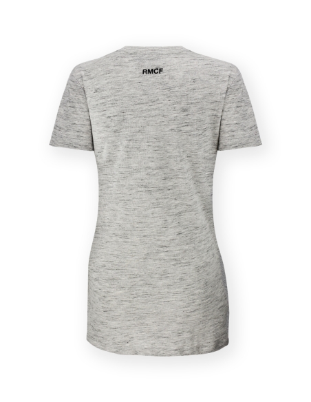 Camiseta Real Madrid Gris para Mujer