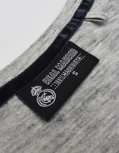 Camiseta Real Madrid Gris para Mujer