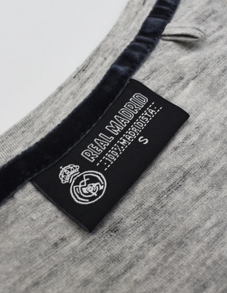 Camiseta Real Madrid Gris para Mujer