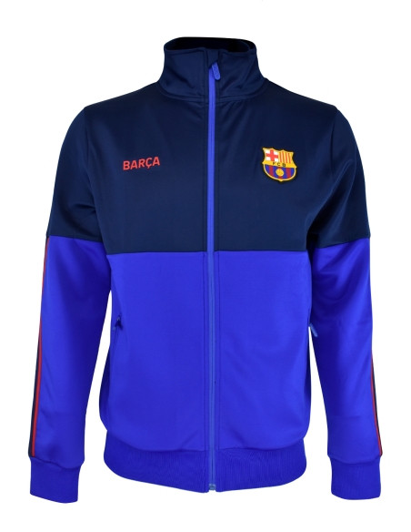 Chaqueta Entrenamiento Azul Marino FC Barcelona