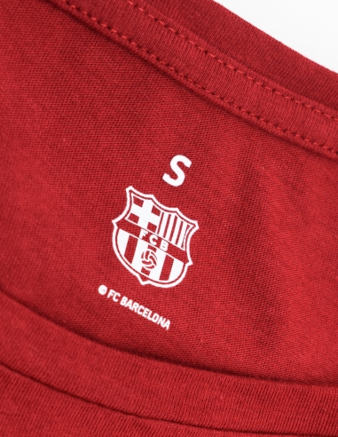 Camiseta Barça Granate con Escudo...