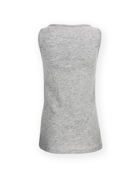 Camiseta Barça Tirantes Gris para Mujer