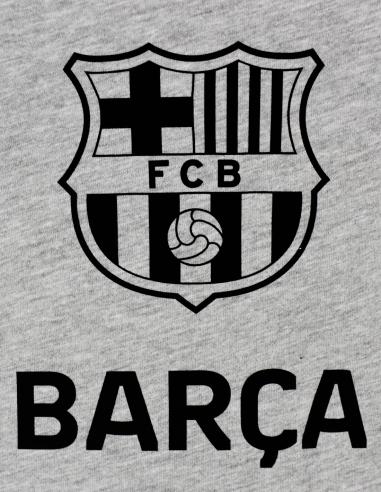 Camiseta Barça Tirantes Gris para Mujer
