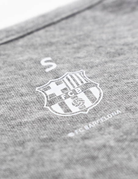 Camiseta Barça Tirantes Gris para Mujer