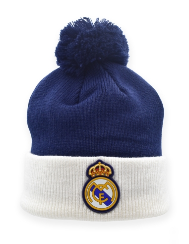 Gorro Real Madrid Bicolor con Borla