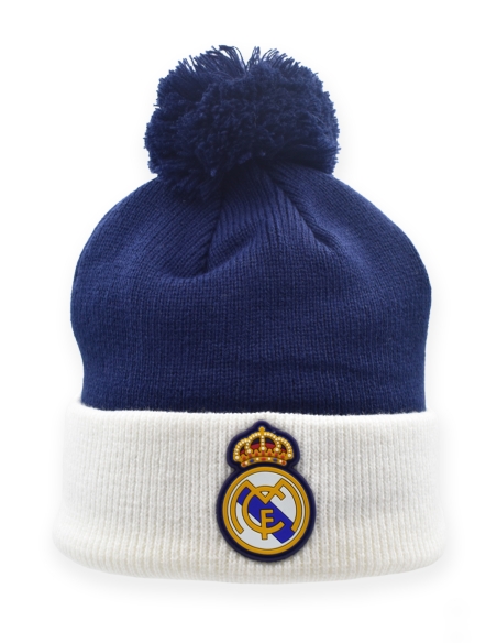 Gorro Real Madrid Bicolor con Borla