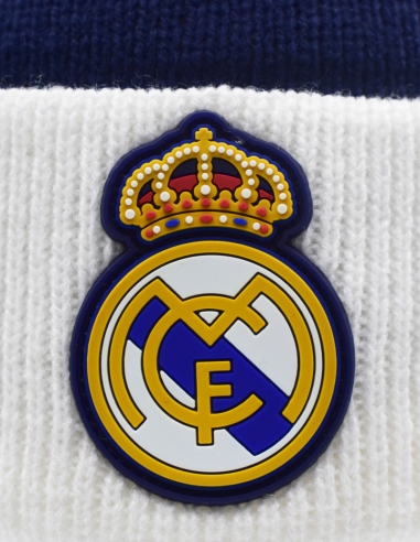Gorro Real Madrid Bicolor con Borla -...
