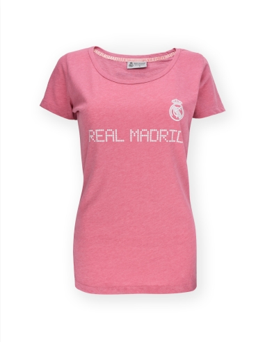Camiseta Pink Real Madrid Escudo...