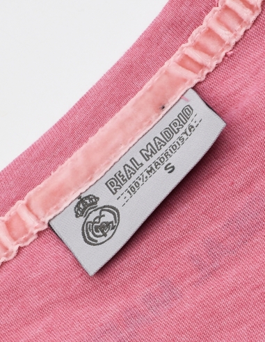 Camiseta Pink Real Madrid Escudo...