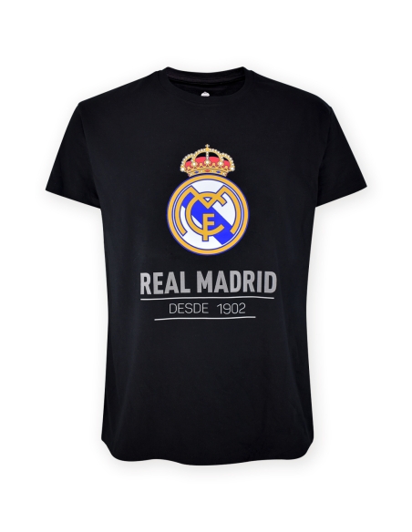 Camiseta negra Real Madrid Legacy - Junior