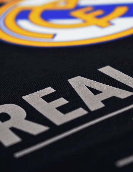 Camiseta negra Real Madrid Legacy - Junior