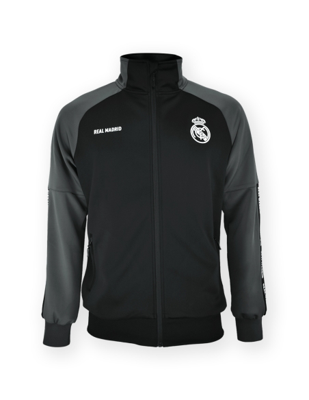 Chaqueta Real Madrid Plus Grey - Júnior