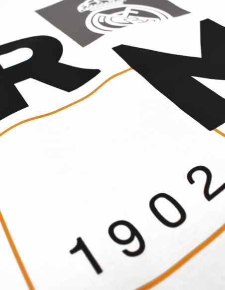 Camiseta Estampada Real Madrid Blanca - Junior