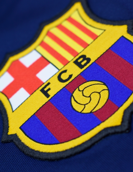 Chaqueta Entrenamiento Azul Marino FC Barcelona para Mujer