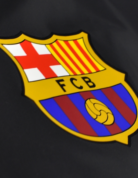 Chaqueta Windrunner Barça Black para Mujer