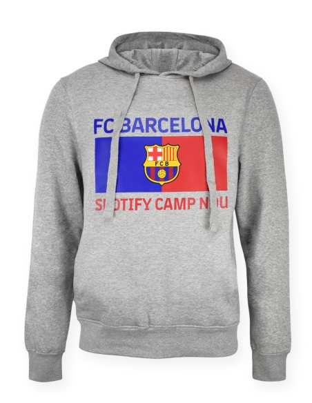 Sudadera Barça Gris Spotify Camp Nou para Mujer