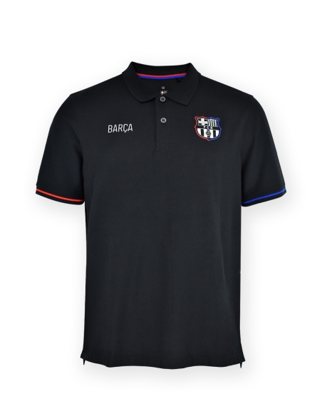 Polo Barça Black Blaugrana - Junior