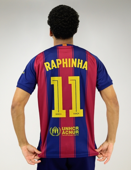 Camiseta Raphinha FC Barcelona 2025-26 - Réplica Oficial