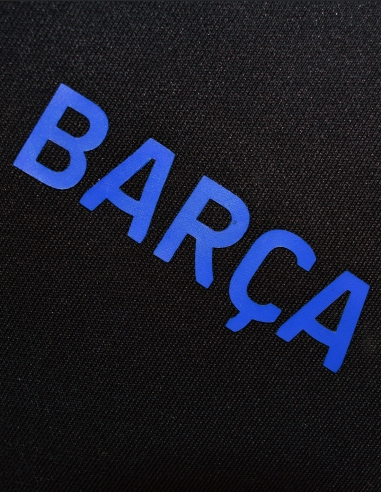 Chaqueta Barça Plus Black - Júnior