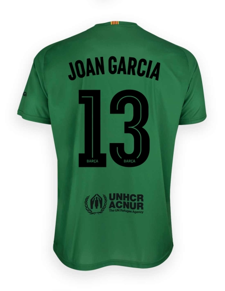 Camiseta Joan Garcia FC Barcelona 25/26 - Réplica Oficial para Adulto
