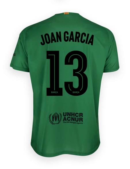 Conjunto infantil Joan Garcia FC Barcelona 25/26 - Réplica Oficial