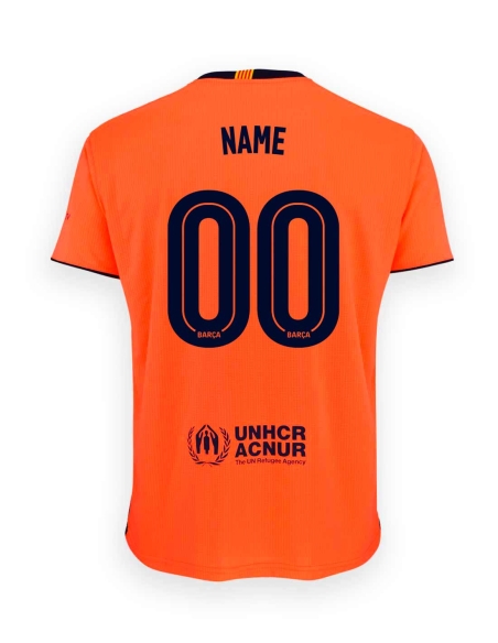 Personaliza tu Camiseta FC Barcelona 3a equipación 25/26 - Réplica Oficial para Júnior