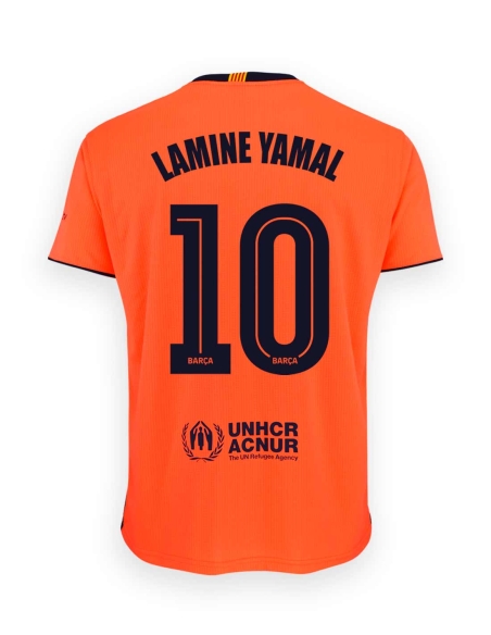 Camiseta Lamine Yamal 3ª equipación FC Barcelona 2025-26 - Réplica Oficial - Júnior
