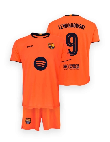 Conjunto Lewandowski 3ª Equipación FC...