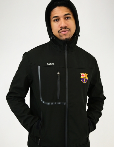 Softshell Barça Dark