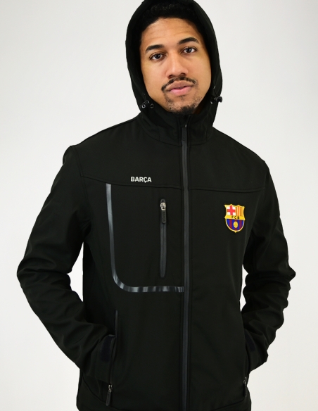 Softshell Barça Dark