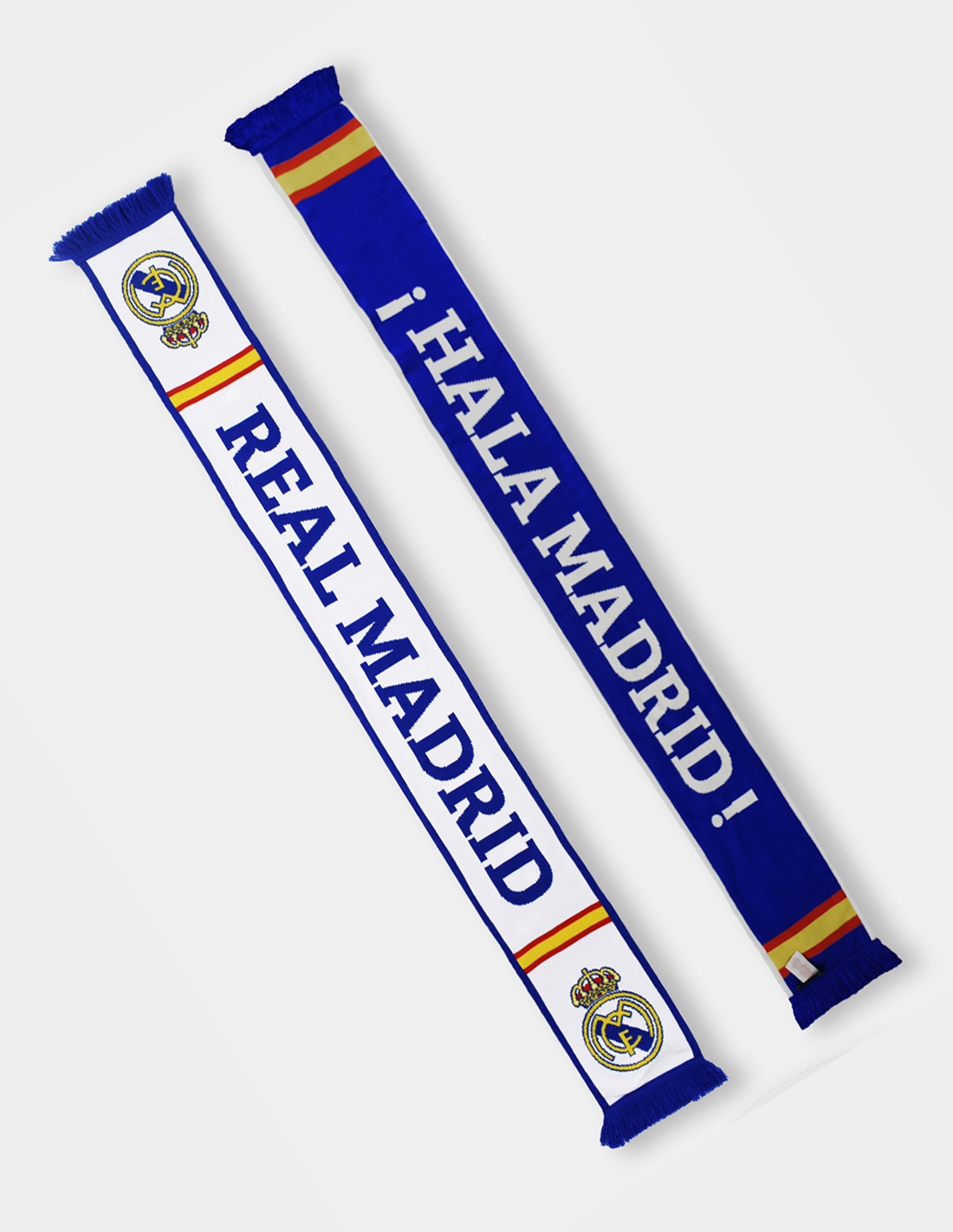 Bufanda doble cara Real Madrid Hala Madrid Color Blanco