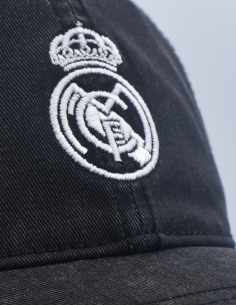 Gorra Tejana Color Negro Escudo Bordado Real Madrid - Adulto Regalo Niños y  Niñas